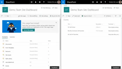 Webhooks Notification Application Customizer