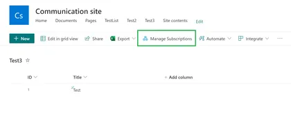 React-Manage-List-Subscriptions