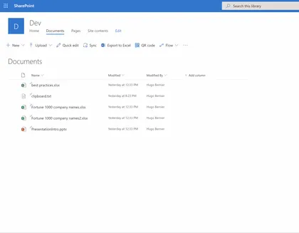 Generate QR Code List Item Command View Set