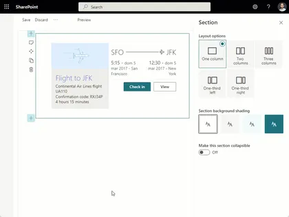Adaptive Card Host control web part