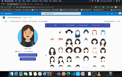 SPFx Avatar Web Part