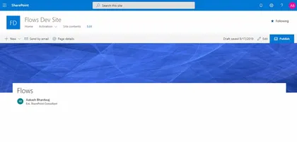 Check Flows Web Part