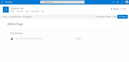 Check User Group Web Part