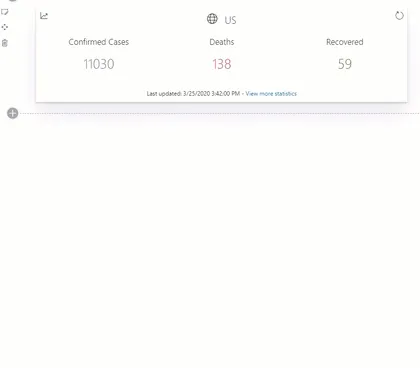 COVID 19 information web part