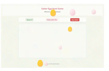 Easter Egg Hunt Game SPFx Web Part