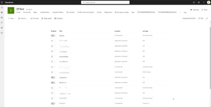 Tenant wide extension manager web part