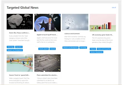 Targeted News Web Part using Microsoft Graph Open Extension