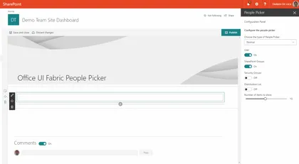 People Picker Web Part