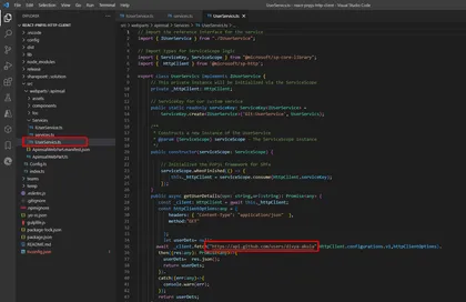GitHub Profile Web Part Display via API