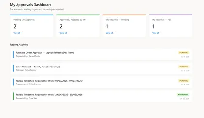 Power Automate Approvals