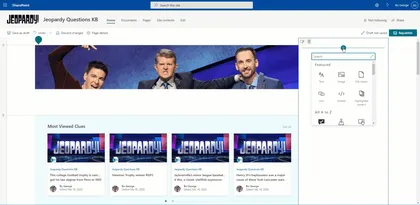 Questions and Answers Web Part