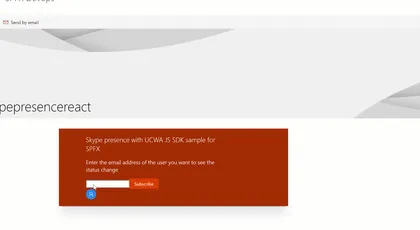 Skype Status Web Part