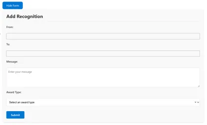 rEmployee Recognition