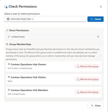 SharePoint Permissions Manager