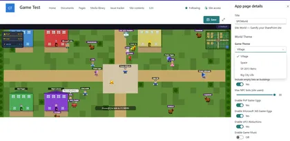 React SharePoint Online Site Game Web Part