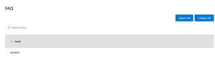 SPFx FAQ Accordion Web Part