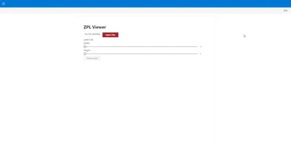 ZPL Viewer Web Part