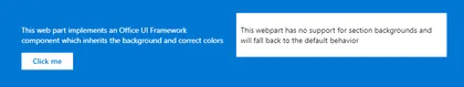 Supporting section backgrounds in your web parts
